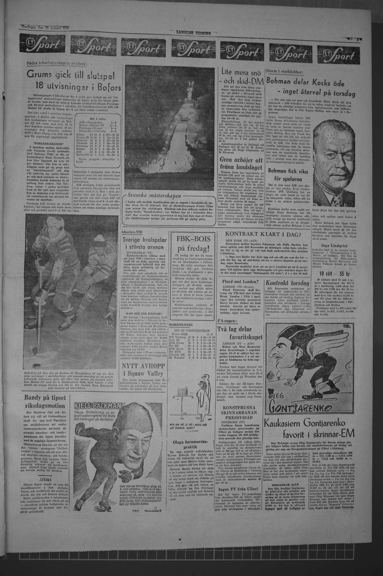 Laholms Tidning Onsdag 28 januari 1959, sida 5