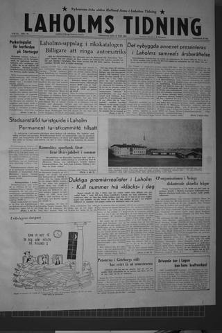 Förstasidan, Fredag 29 maj 1959