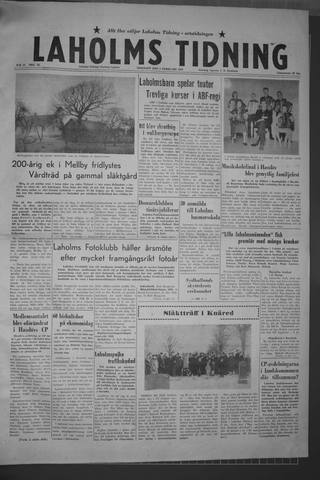 Förstasidan, Tisdag 3 februari 1959
