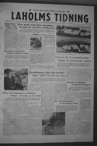 Förstasidan, Tisdag 3 mars 1959