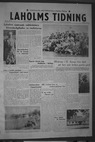 Förstasidan, Lördag 30 maj 1959