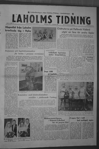 Förstasidan, Tisdag 4 augusti 1959