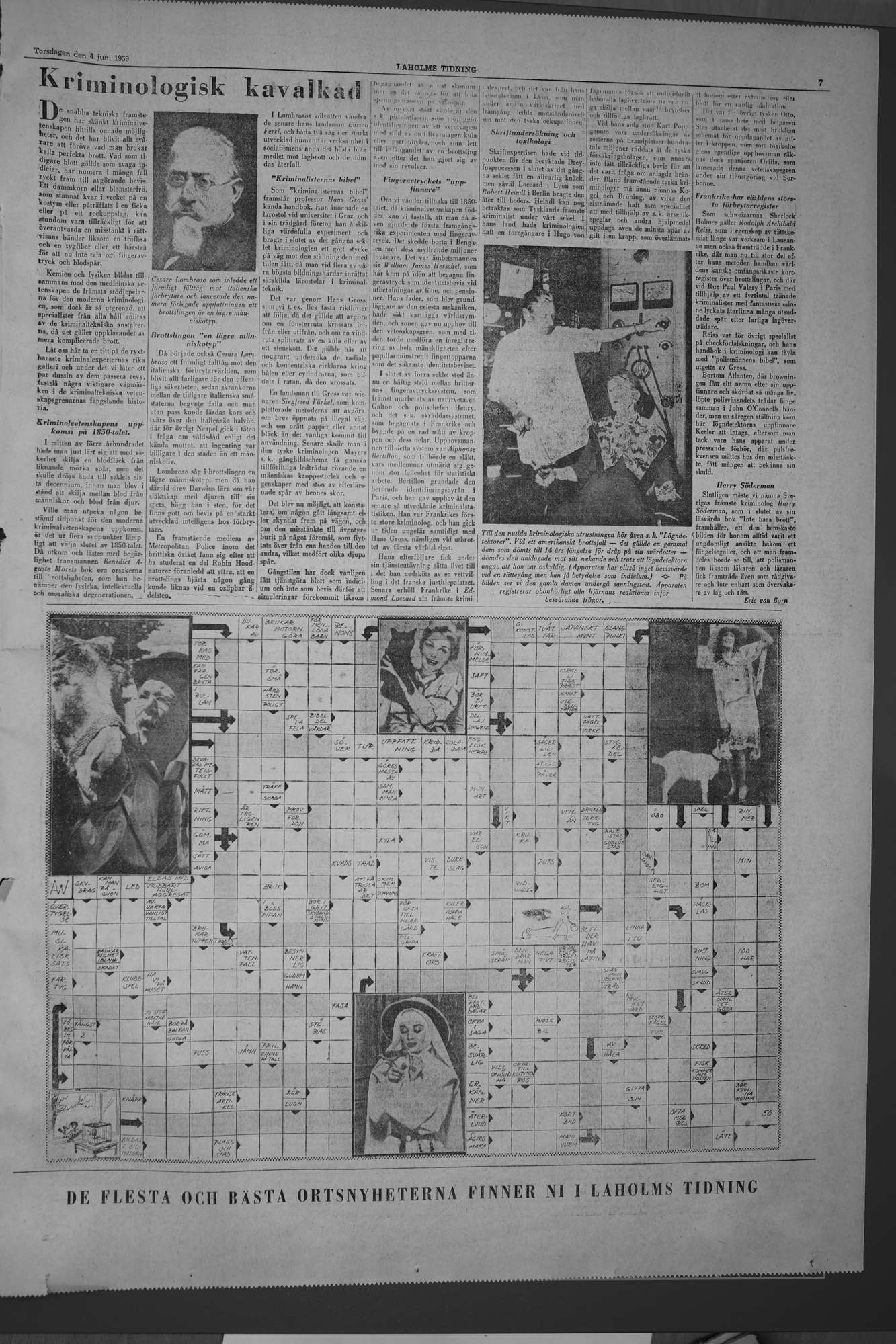 Laholms Tidning Torsdag 4 juni 1959, sida 7