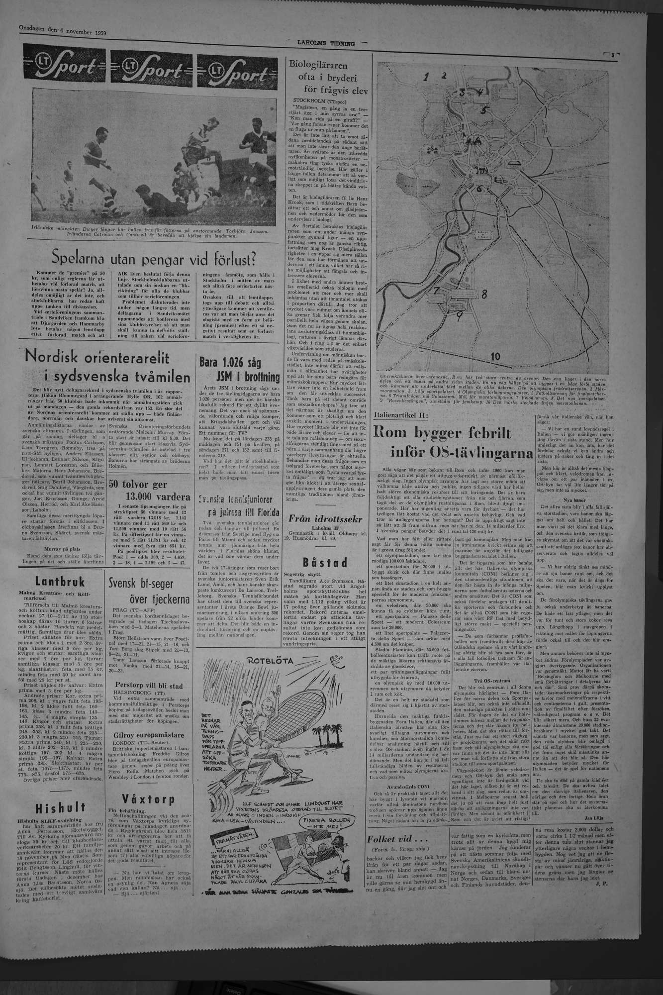 Laholms Tidning Onsdag 4 november 1959, sida 7