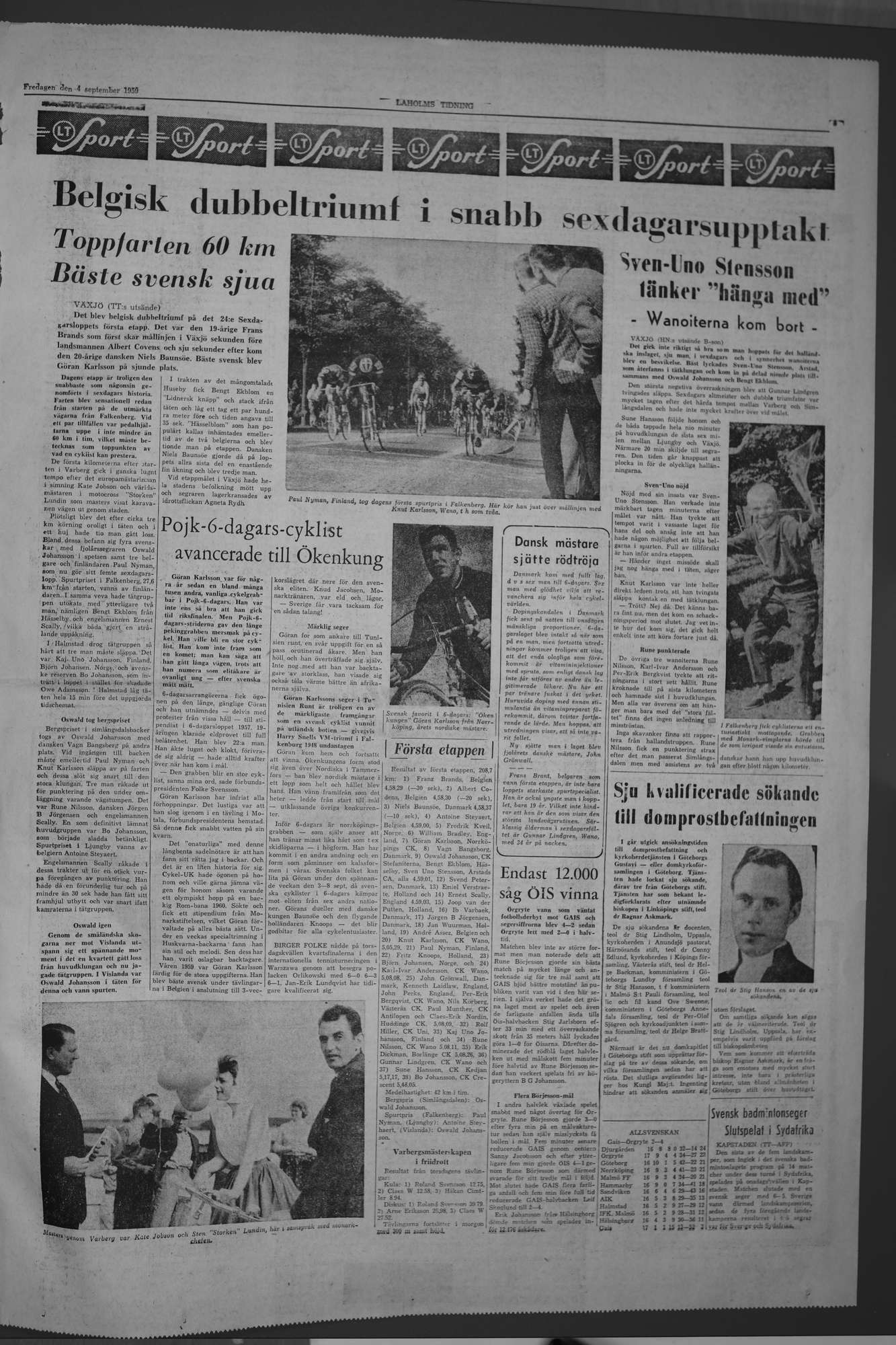 Laholms Tidning Fredag 4 september 1959, sida 5