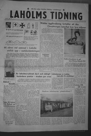 Förstasidan, Torsdag 5 februari 1959