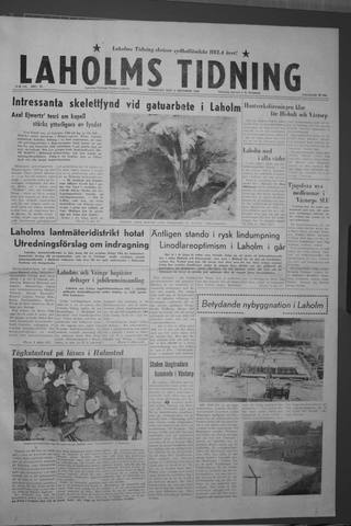 Förstasidan, Tisdag 6 oktober 1959