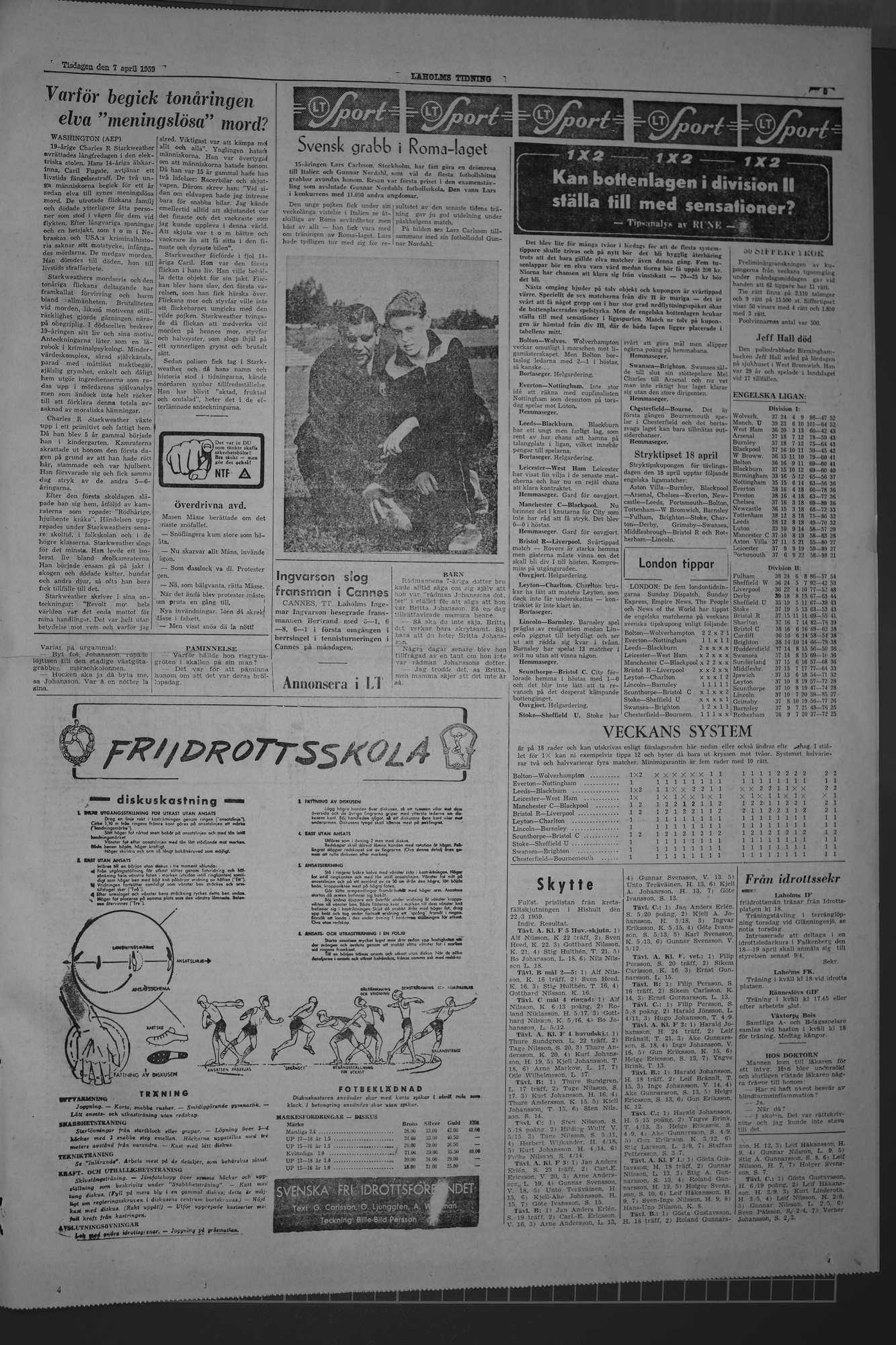 Laholms Tidning Tisdag 7 april 1959, sida 5