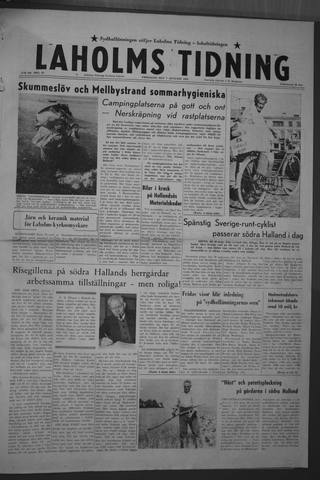 Förstasidan, Fredag 7 augusti 1959