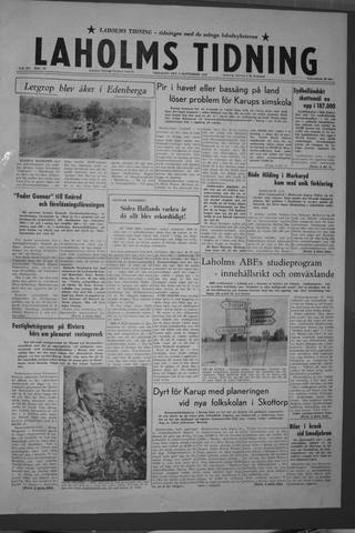 Förstasidan, Tisdag 8 september 1959