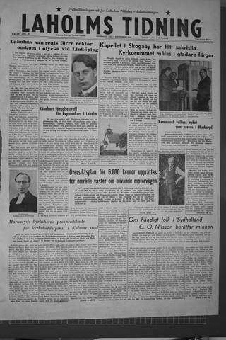 Förstasidan, Onsdag 9 september 1959