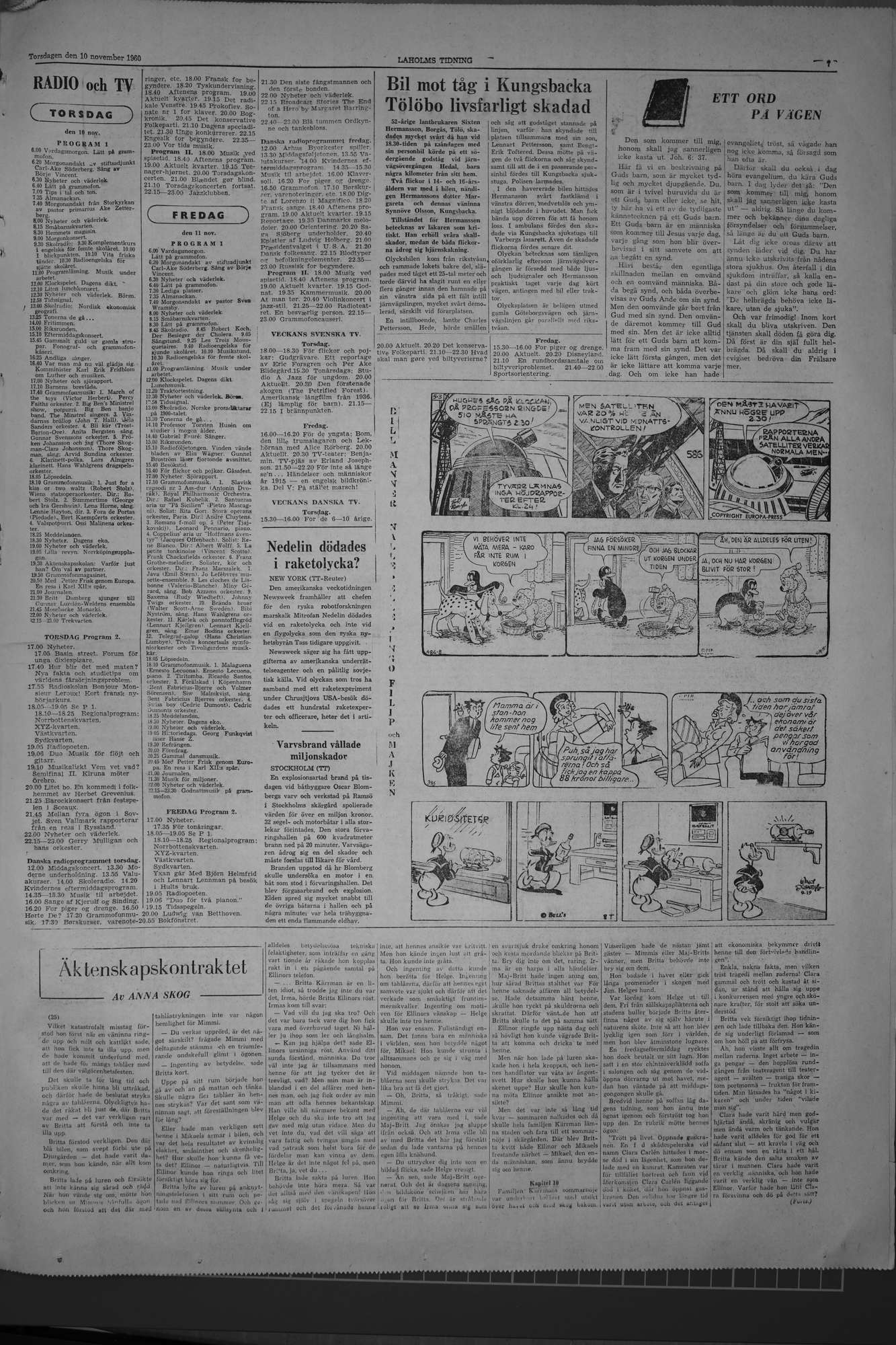 Laholms Tidning Torsdag 10 november 1960, sida 7