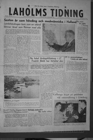Förstasidan, Lördag 14 november 1959