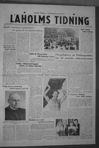 Förstasidan, Torsdag 23 juli 1959