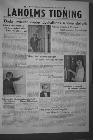 Förstasidan, Lördag 26 september 1959
