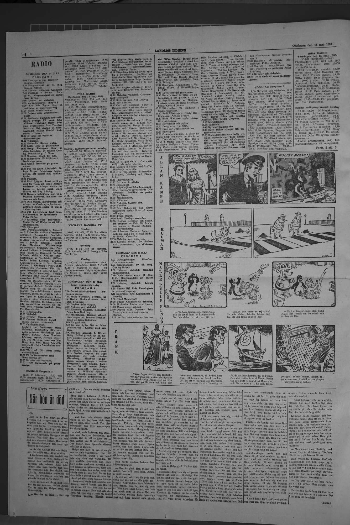 Laholms Tidning Onsdag 14 maj 1958, sida 6
