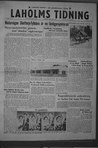 Förstasidan, Fredag 18 juli 1958