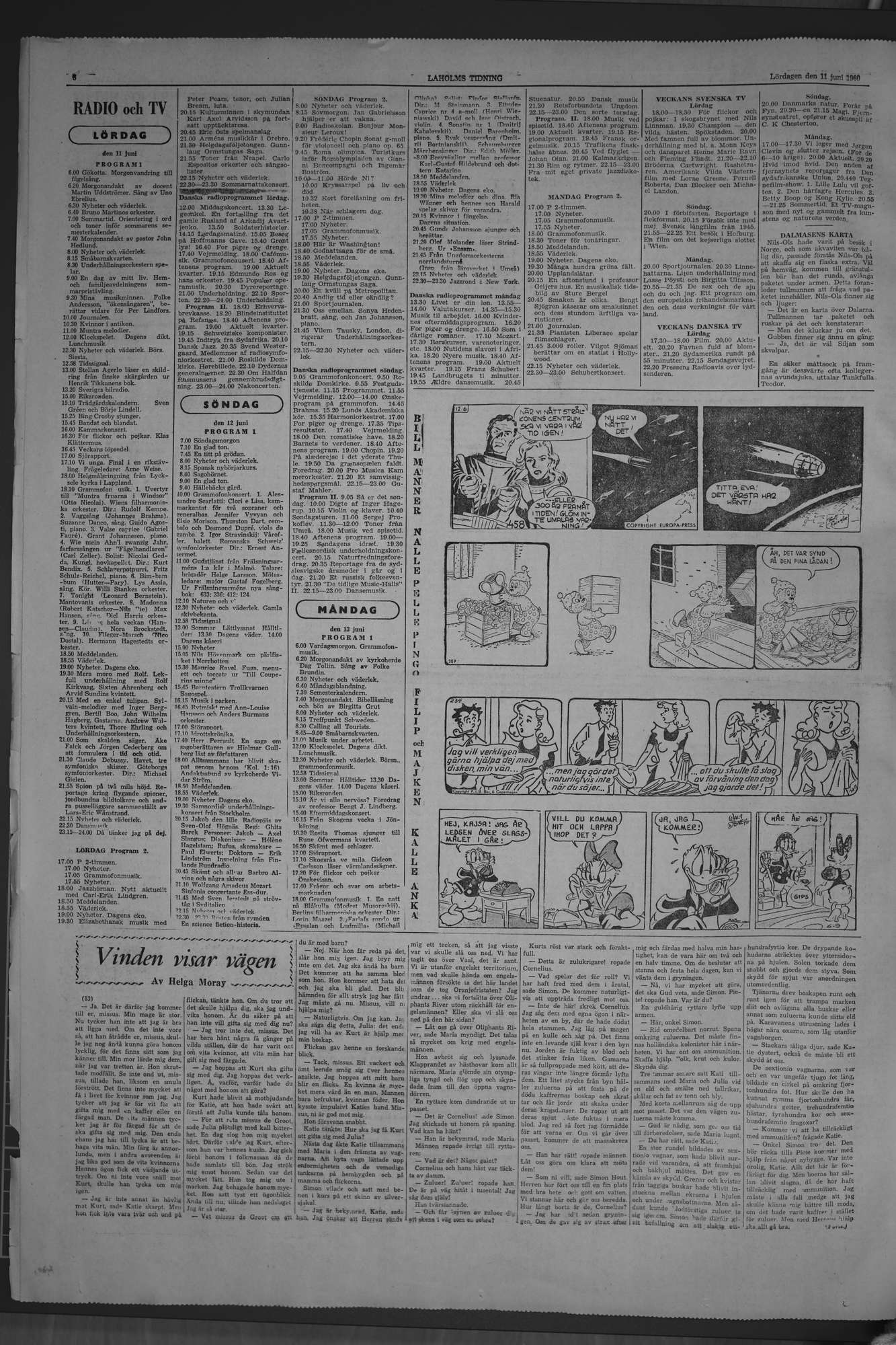 Laholms Tidning Lördag 11 juni 1960, sida 6