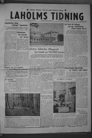Förstasidan, Onsdag 4 juni 1958