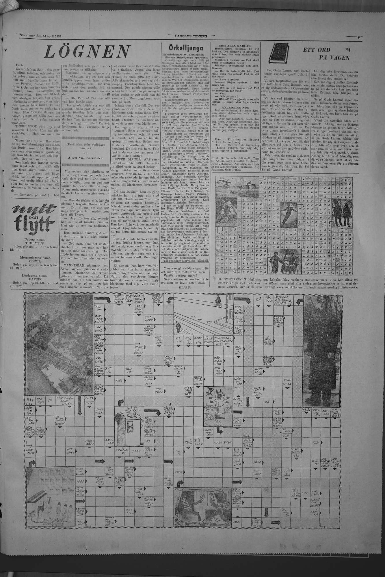 Laholms Tidning Torsdag 14 april 1960, sida 7