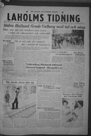 Förstasidan, Måndag 2 maj 1960