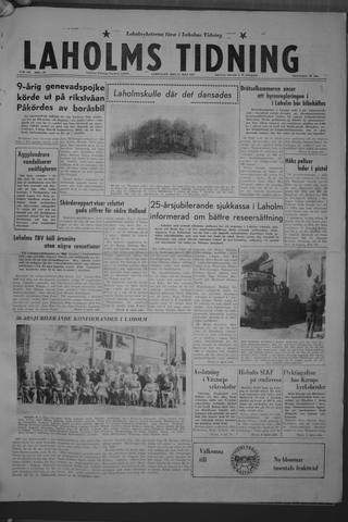 Förstasidan, Lördag 21 maj 1960