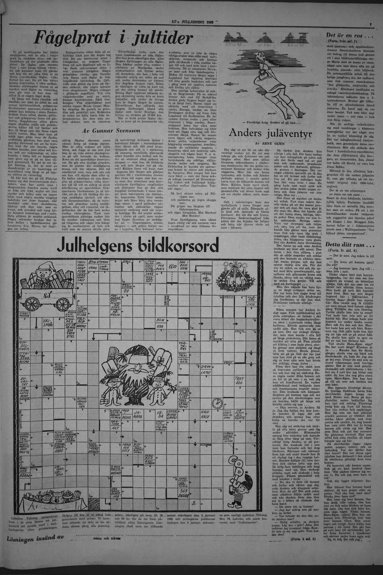 Laholms Tidning Onsdag 22 december 1965, sida 15