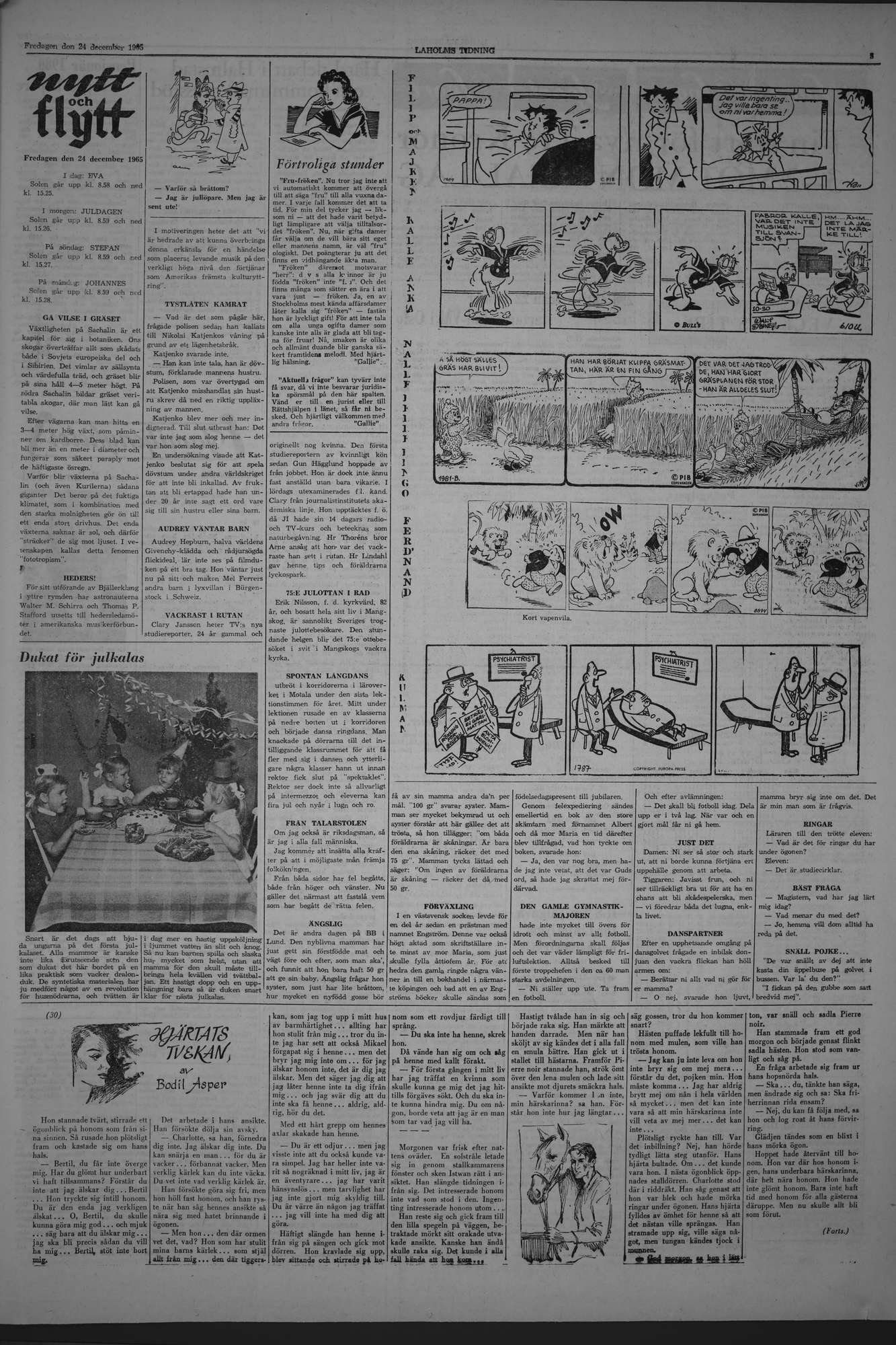 Laholms Tidning Fredag 24 december 1965, sida 5