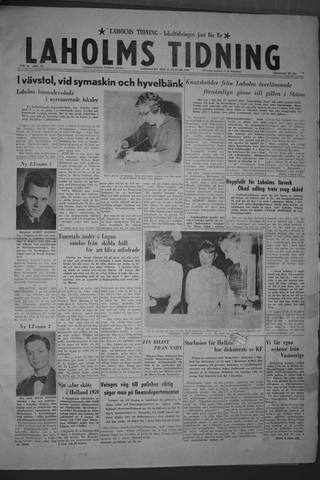 Förstasidan, Torsdag 14 januari 1960