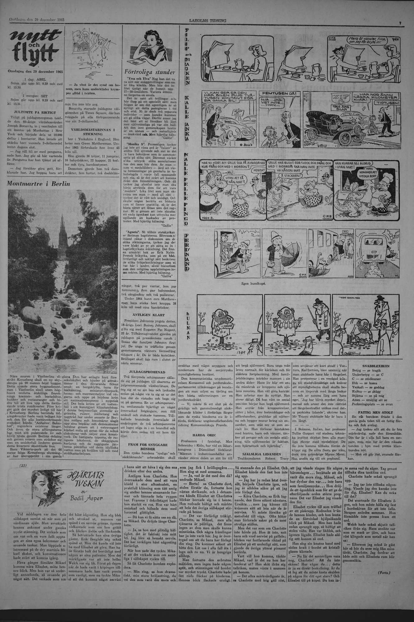 Laholms Tidning Onsdag 29 december 1965, sida 7