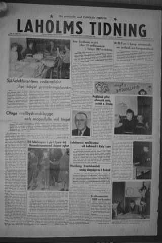 Förstasidan, Onsdag 17 februari 1960