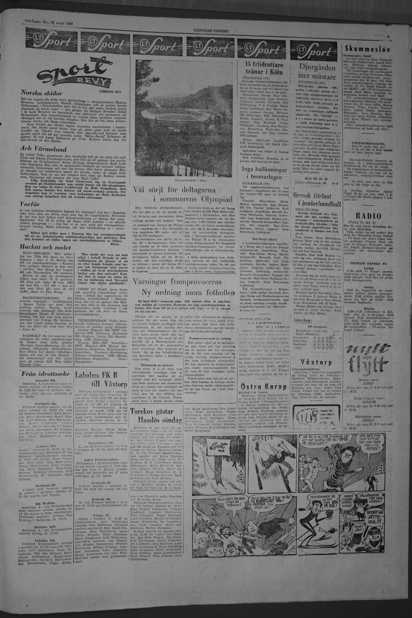 Laholms Tidning Lördag 19 mars 1960, sida 5