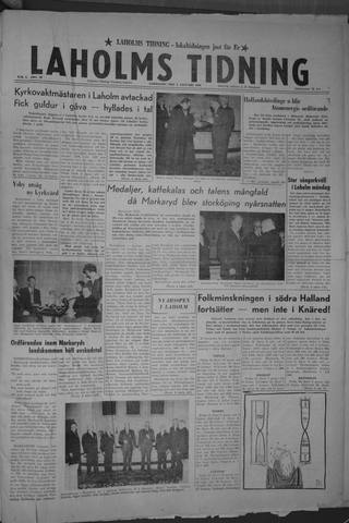 Förstasidan, Lördag 2 januari 1960