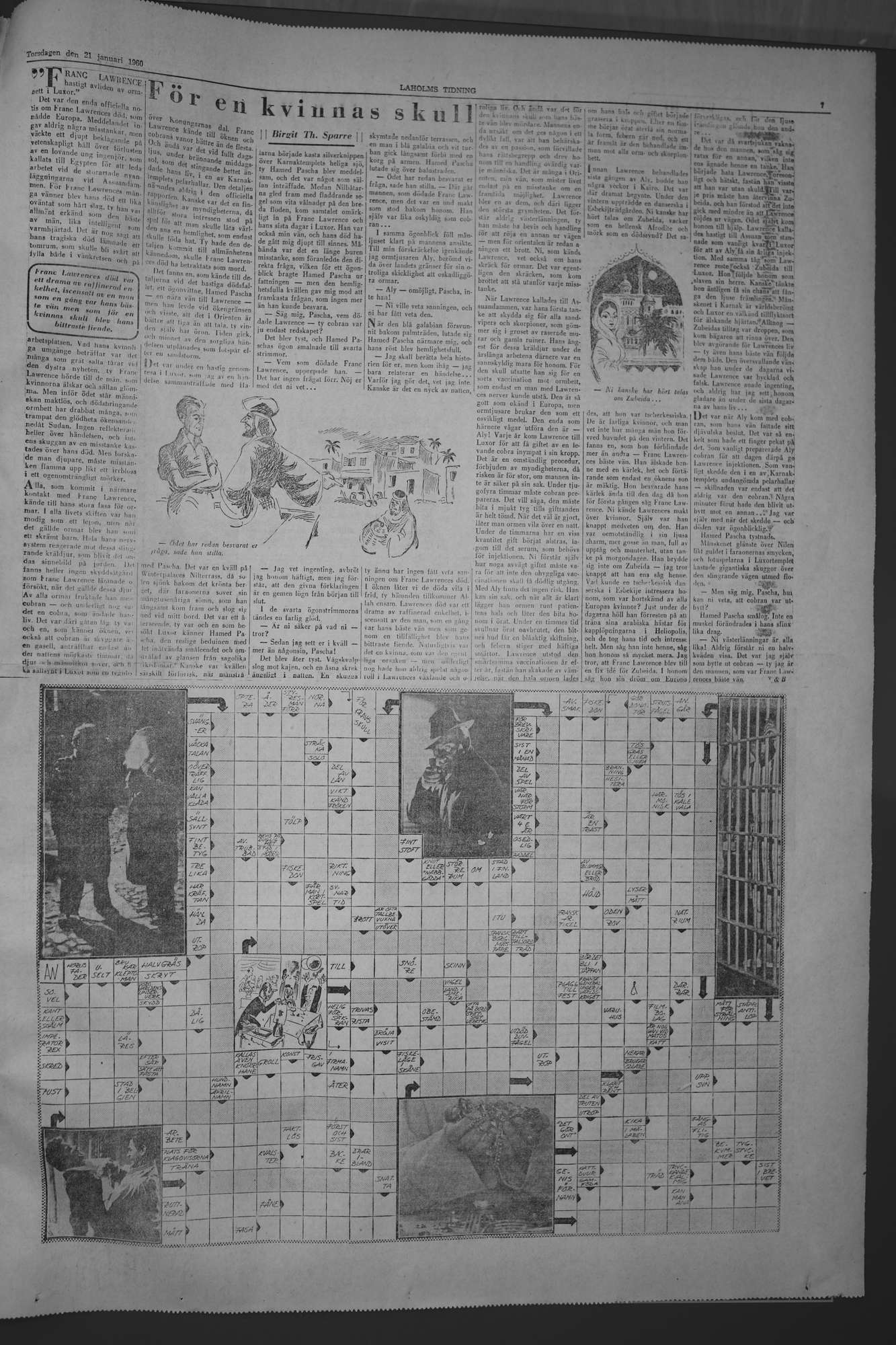 Laholms Tidning Torsdag 21 januari 1960, sida 7