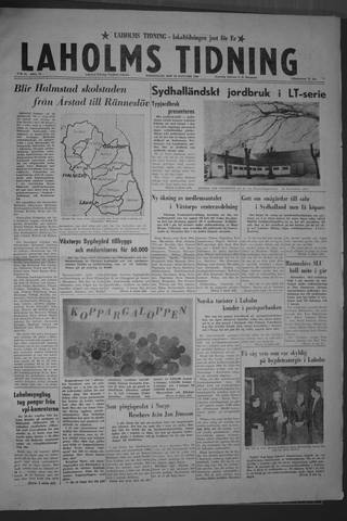 Förstasidan, Torsdag 28 januari 1960