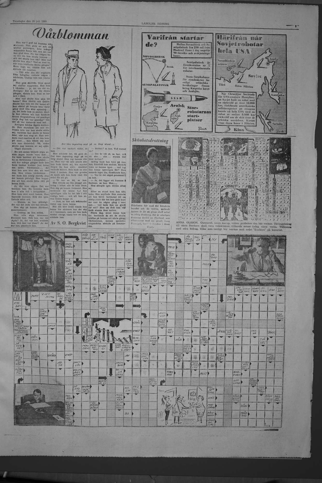 Laholms Tidning Torsdag 28 juli 1960, sida 7