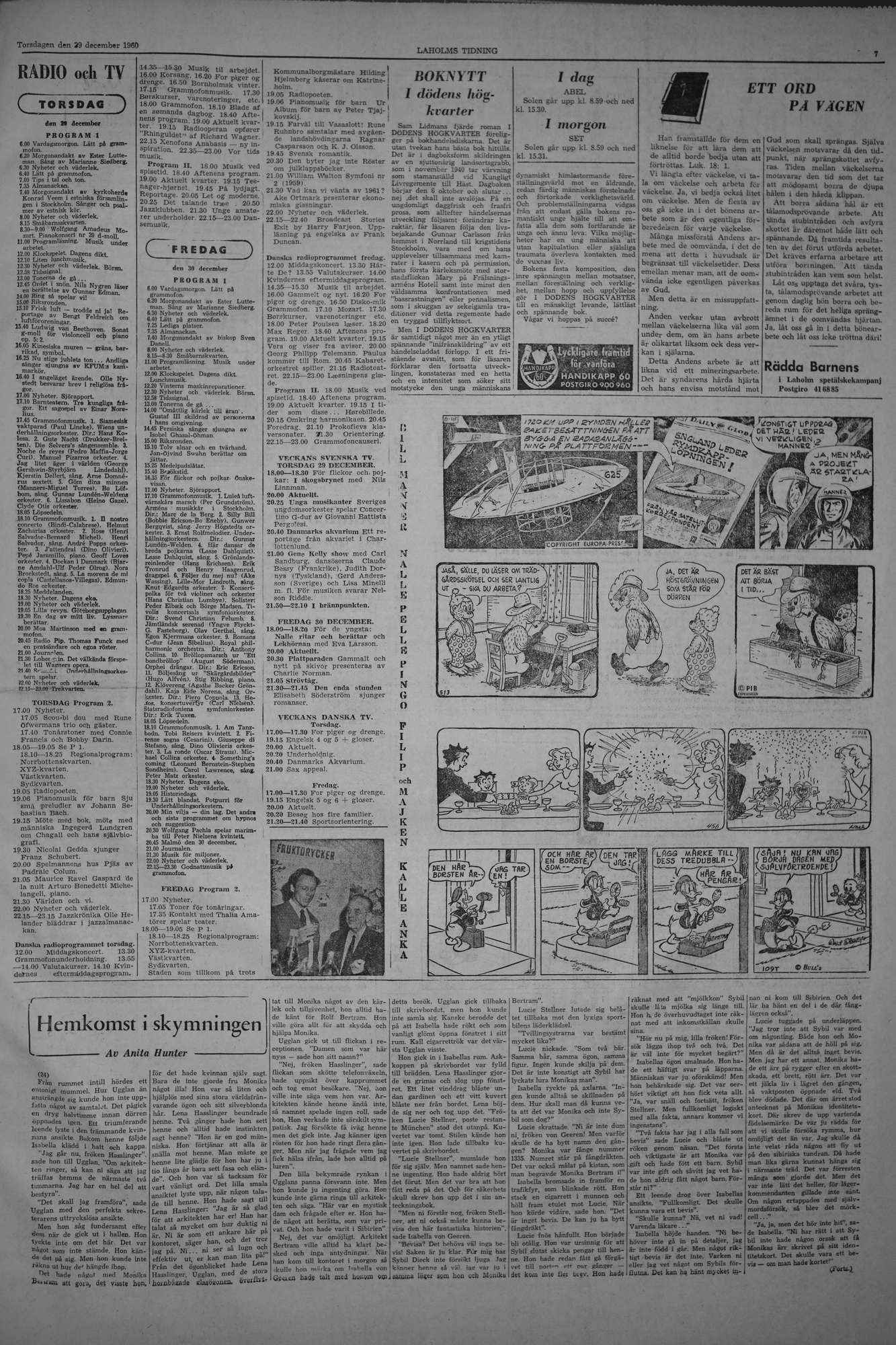 Laholms Tidning Torsdag 29 december 1960, sida 7