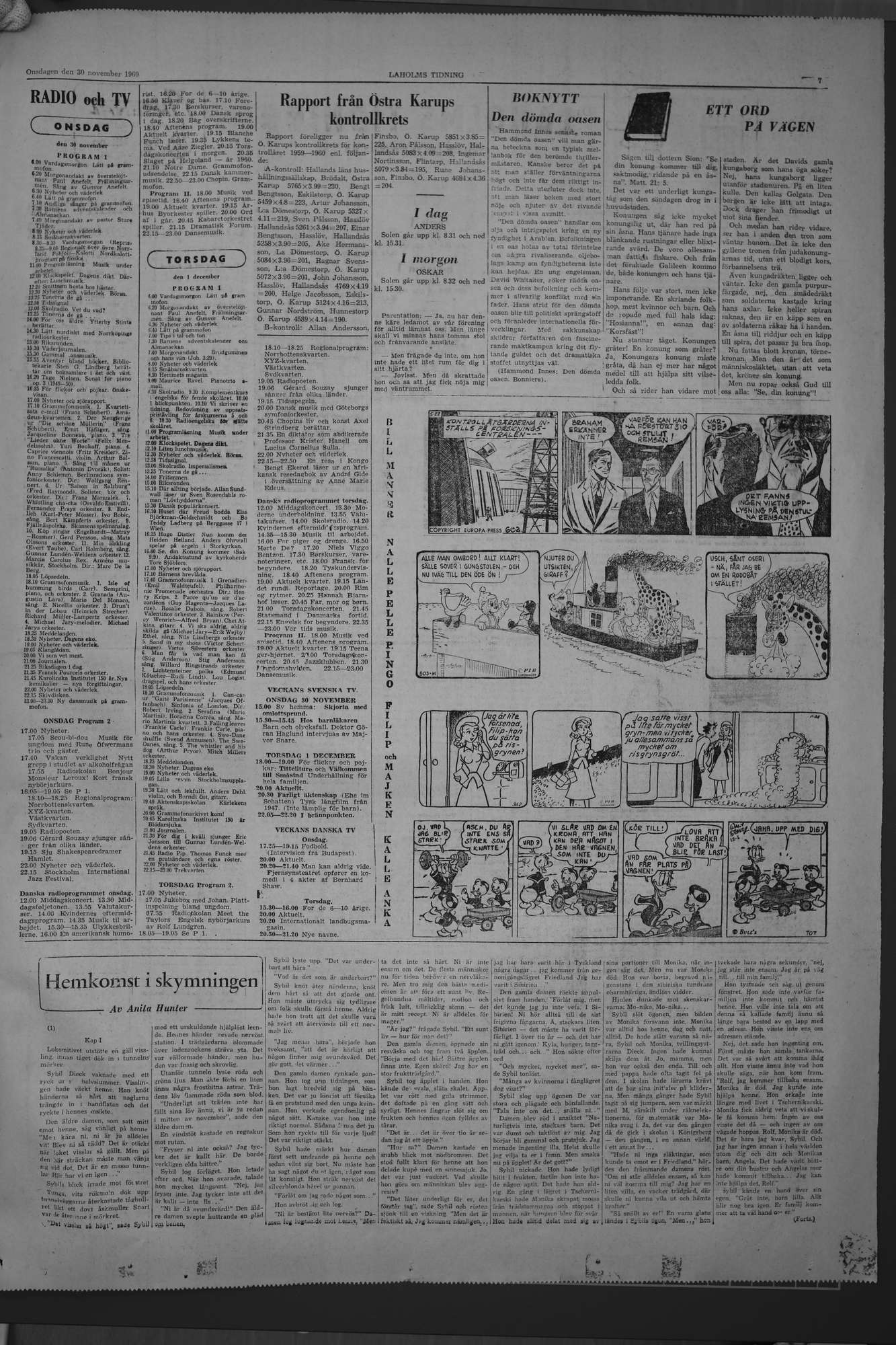 Laholms Tidning Onsdag 30 november 1960, sida 7