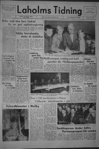 Förstasidan, Torsdag 18 februari 1965