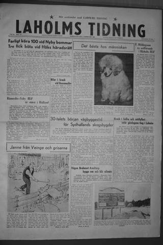 Förstasidan, Torsdag 4 februari 1960
