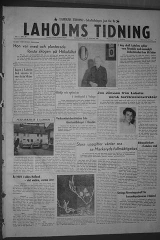 Förstasidan, Måndag 4 januari 1960