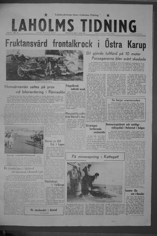 Förstasidan, Måndag 4 juli 1960
