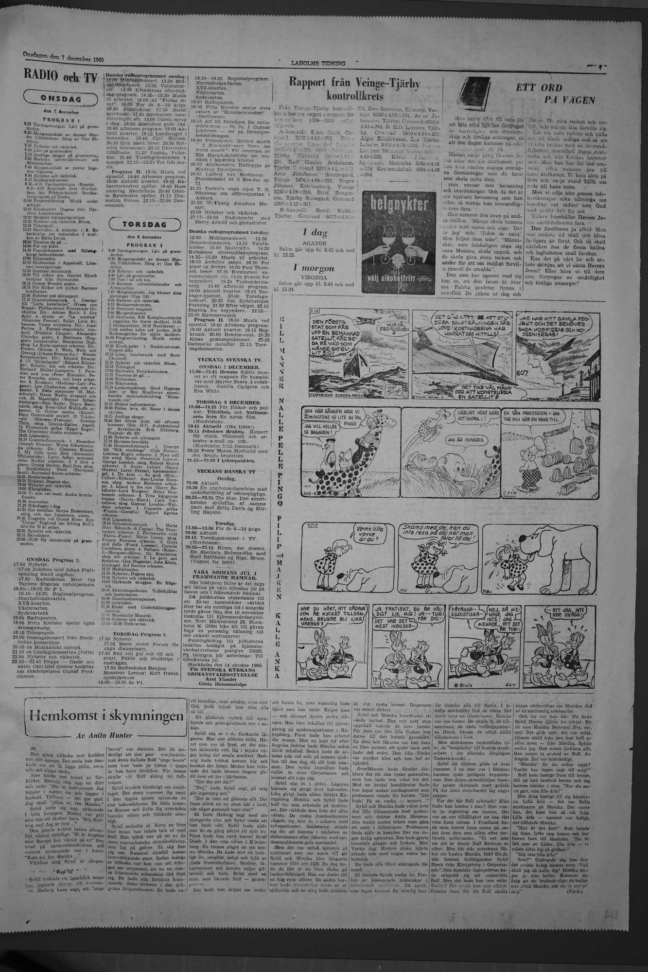 Laholms Tidning Onsdag 7 december 1960, sida 7