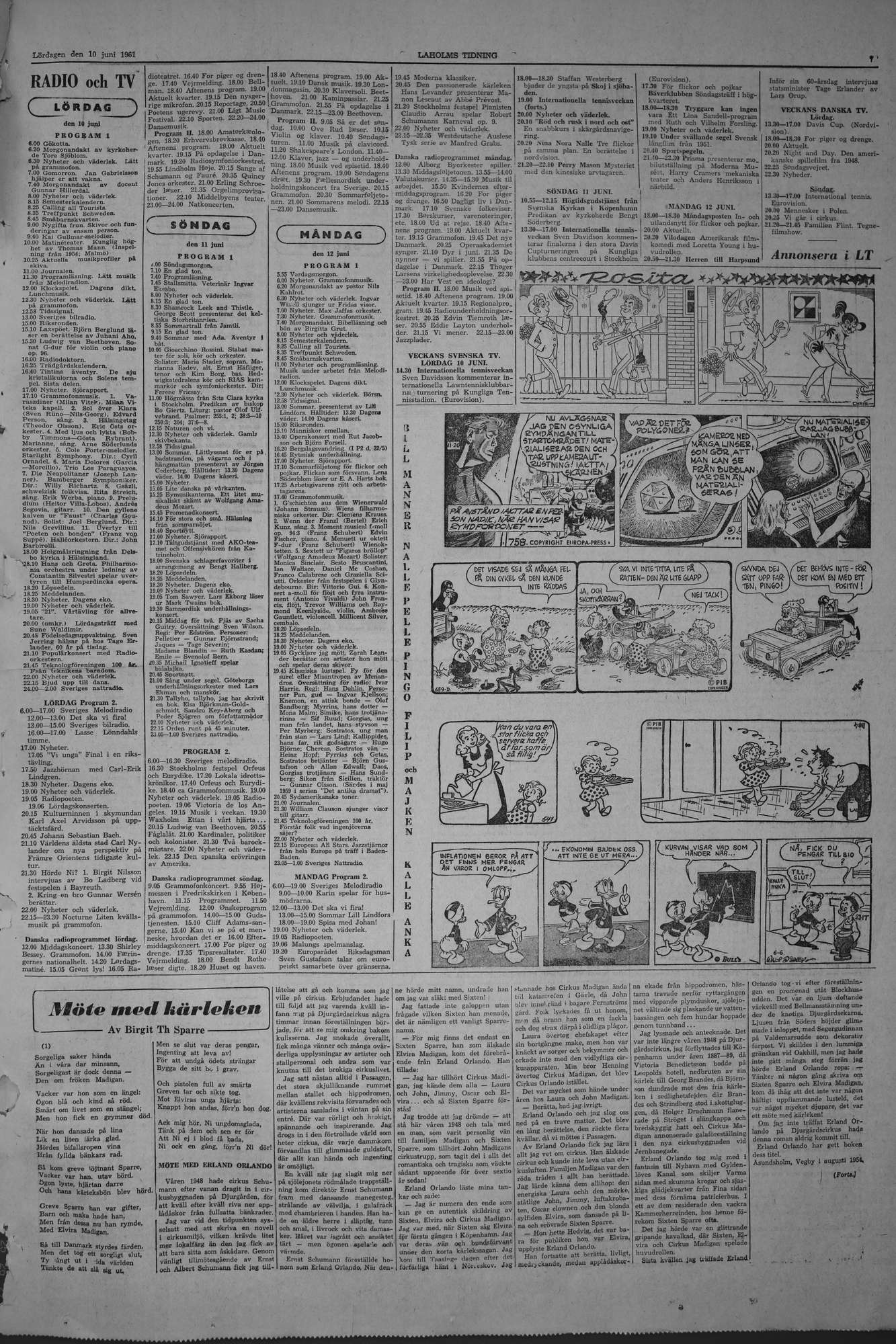 Laholms Tidning Lördag 10 juni 1961, sida 6