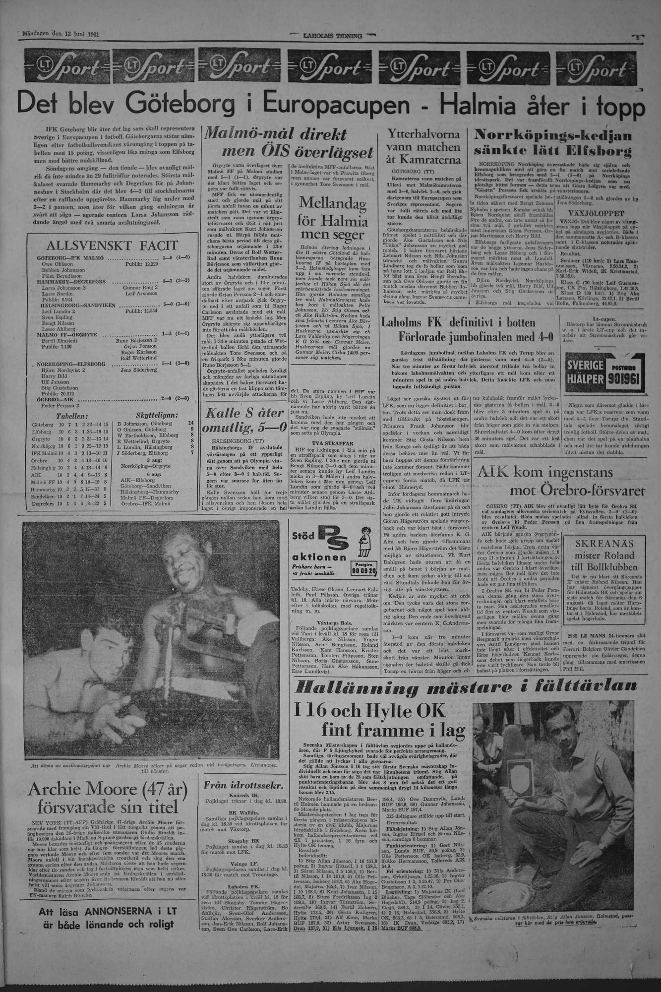 Laholms Tidning Måndag 12 juni 1961, sida 5
