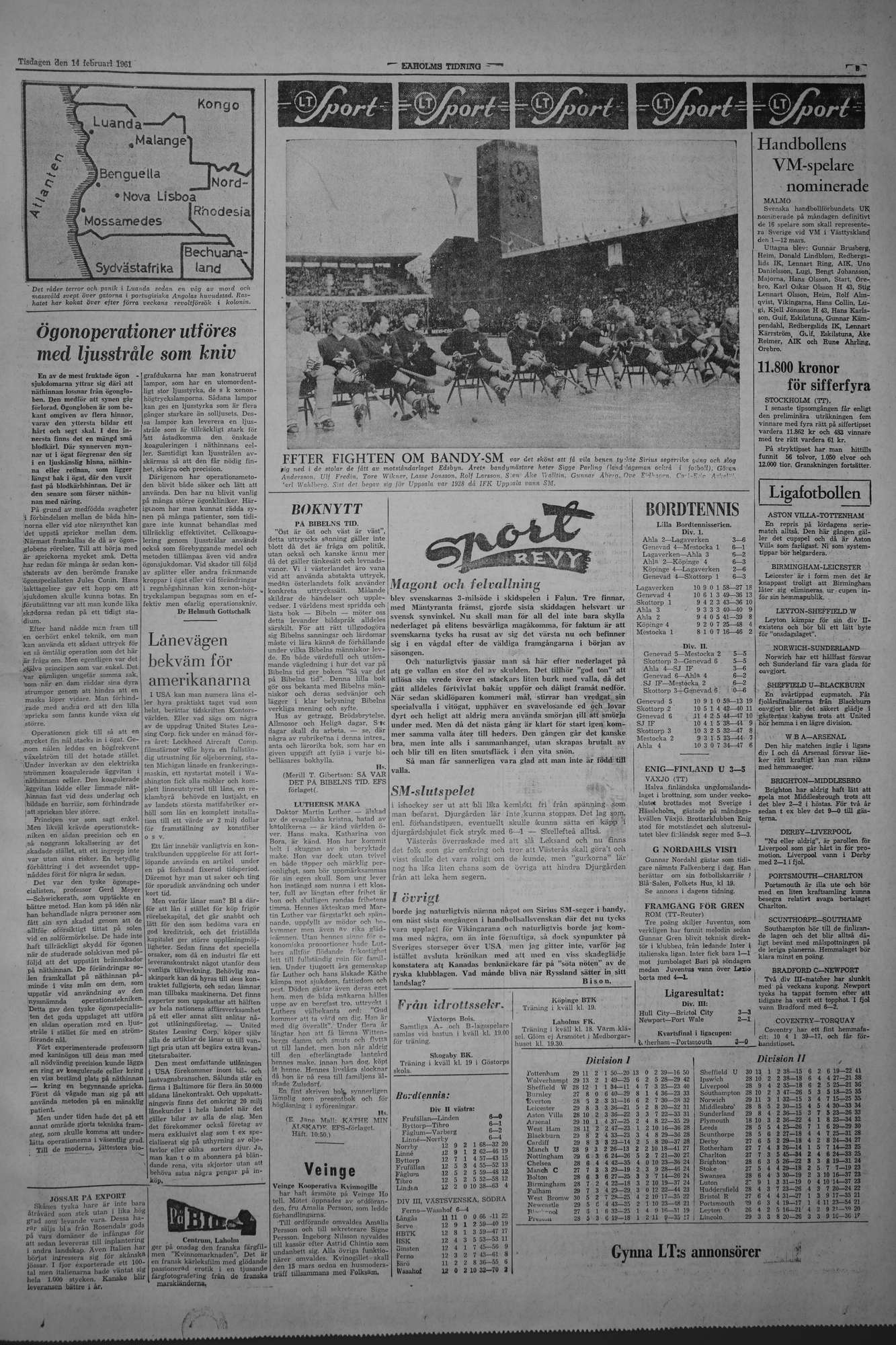 Laholms Tidning Tisdag 14 februari 1961, sida 5
