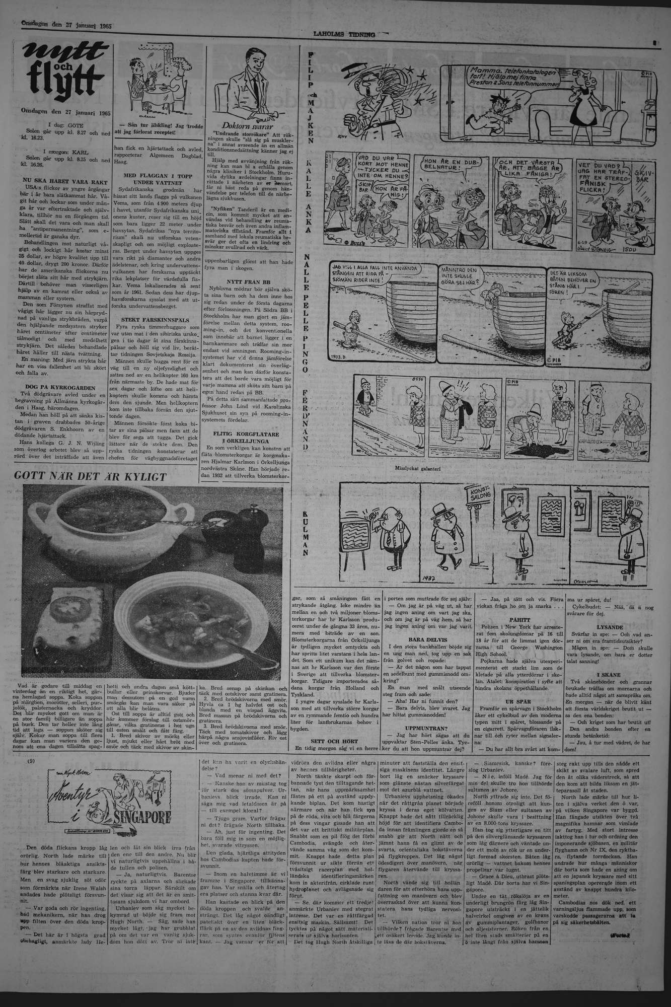 Laholms Tidning Onsdag 27 januari 1965, sida 5