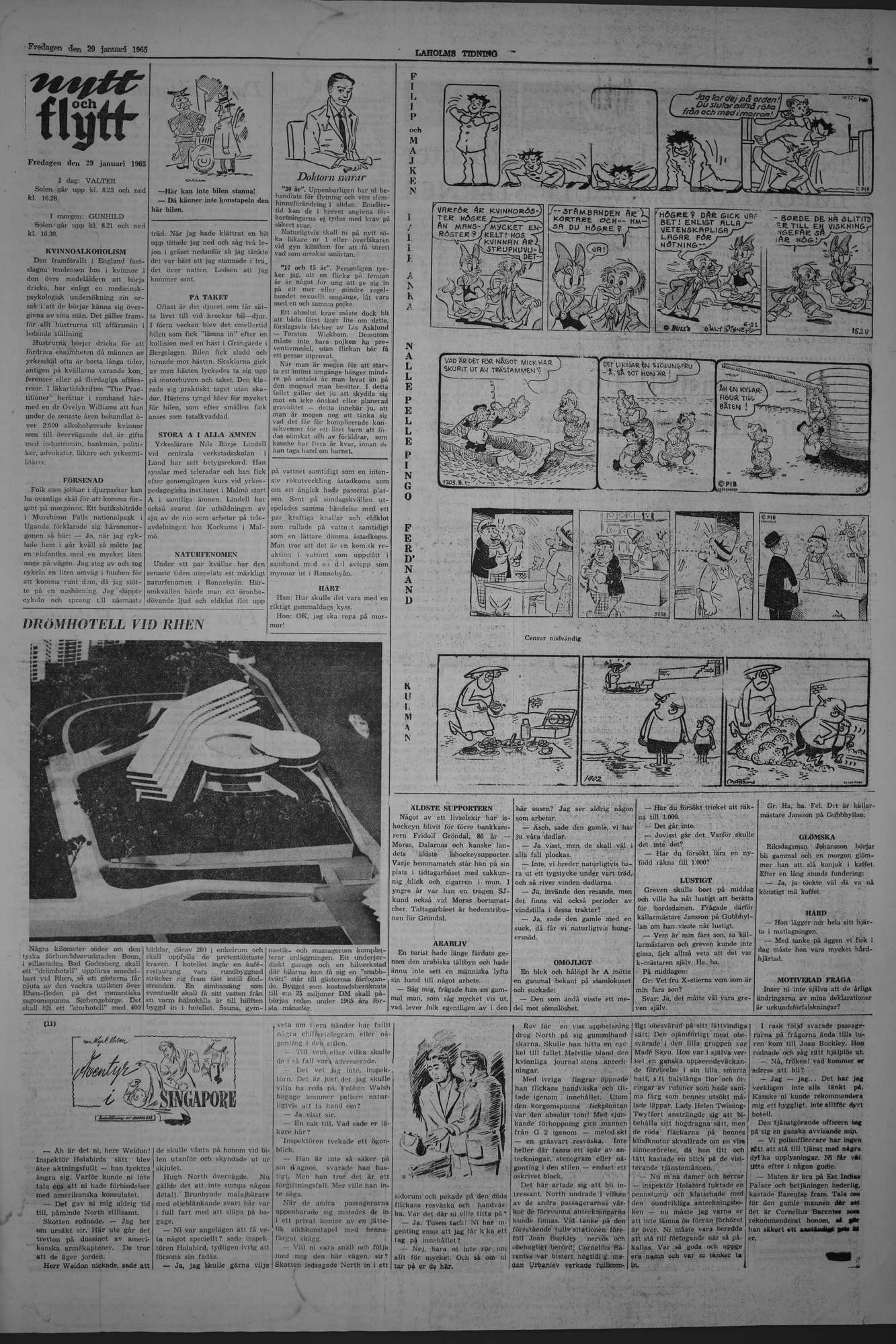 Laholms Tidning Fredag 29 januari 1965, sida 5