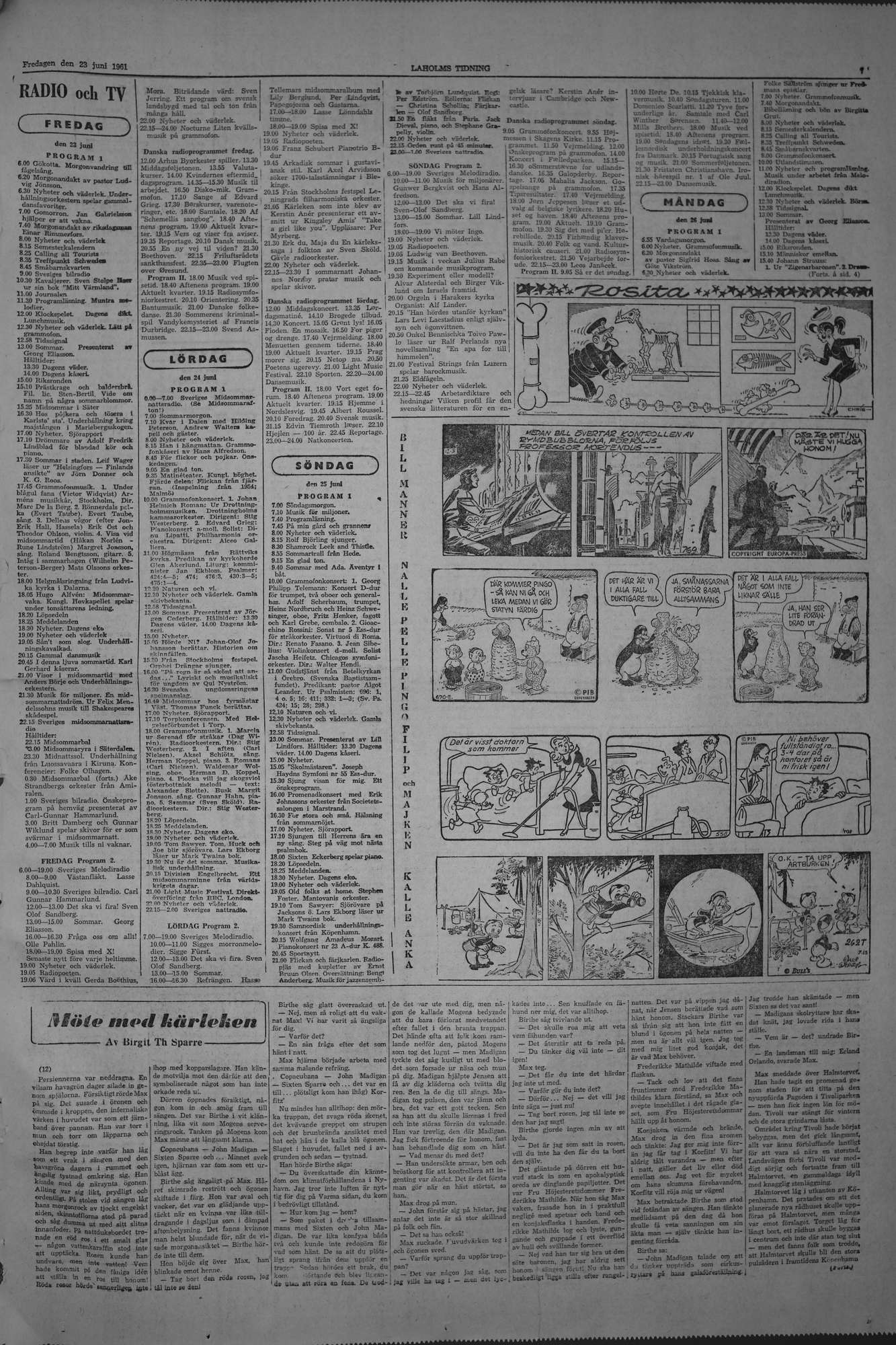 Laholms Tidning Fredag 23 juni 1961, sida 7