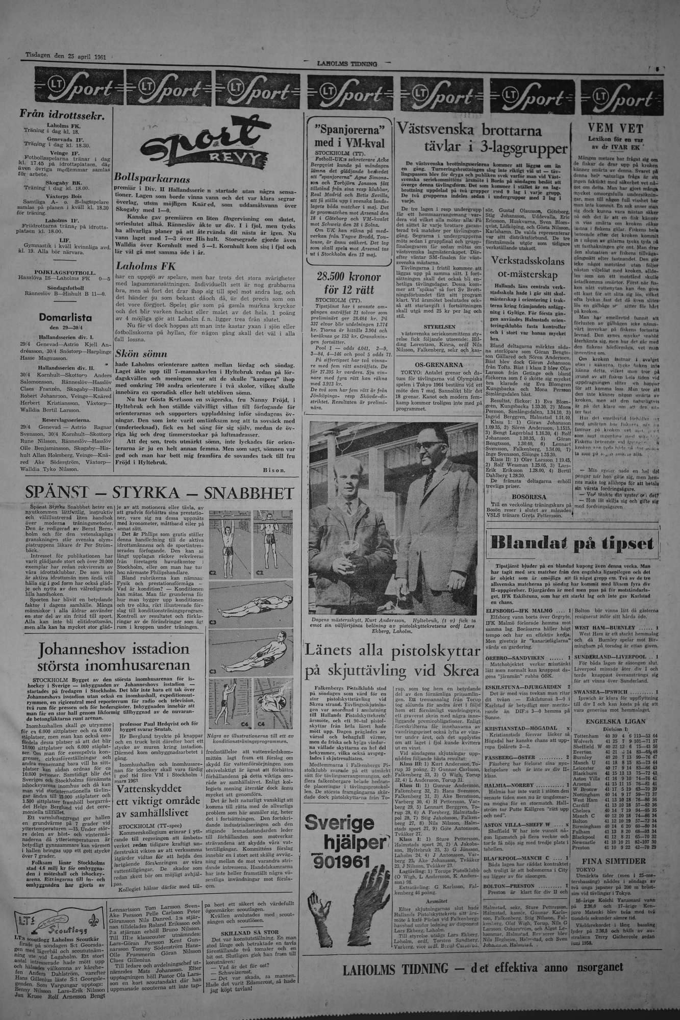 Laholms Tidning Tisdag 25 april 1961, sida 5